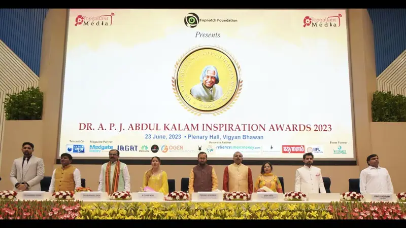 Dr. A.P.J. Abdul Kalam Inspiration Awards 2023 telecast